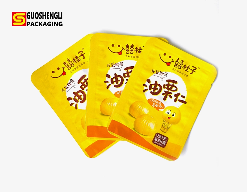 three side seal pouches